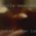 Naked woman looking
